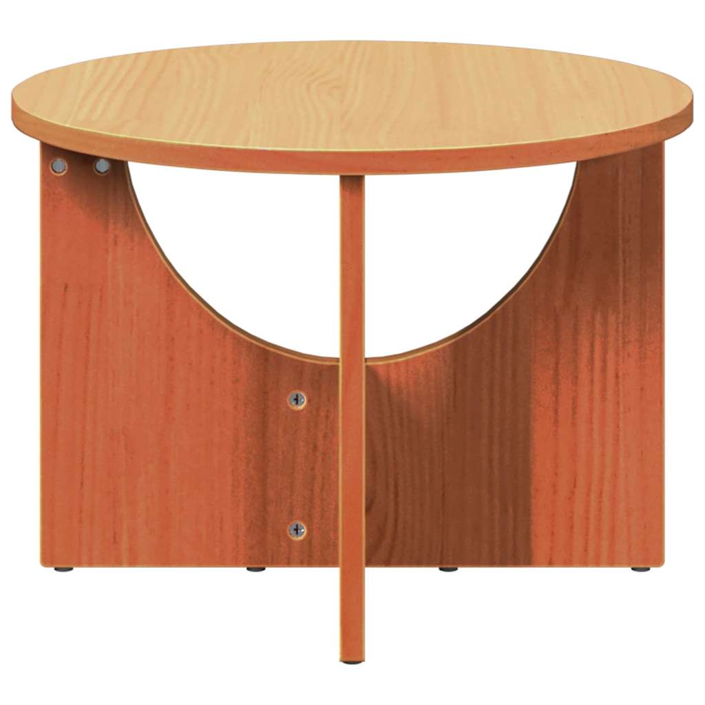 Salontafel Wasbruin 50 x 50 x 35 cm Massief grenenhout is nu te koop bij PeponiXL, paradijselijk wonen!