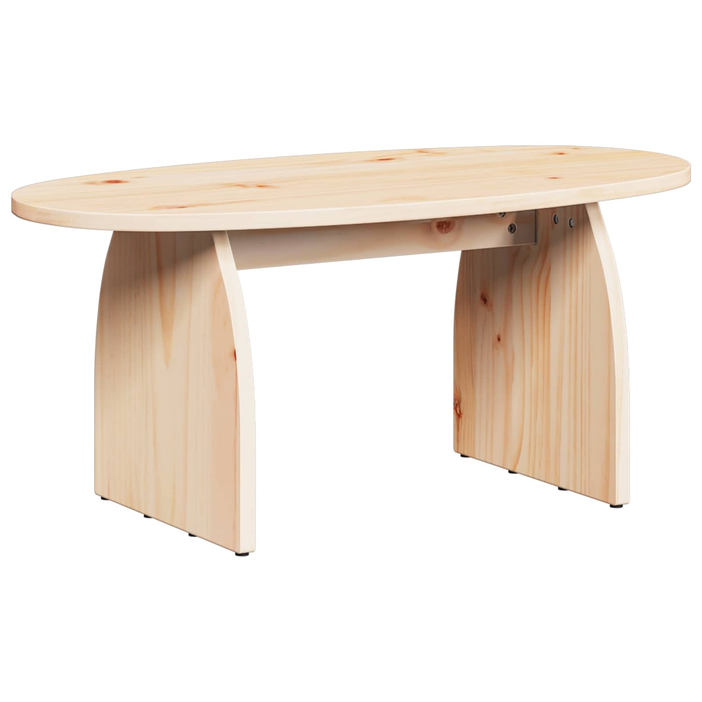 Salontafel Bruin 80 x 40 x 35 cm Massief grenenhout is nu te koop bij PeponiXL, paradijselijk wonen!