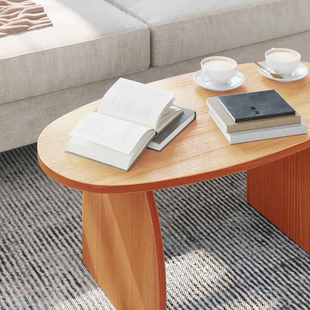 Salontafel Wasbruin 80 x 40 x 35 cm Massief grenenhout is nu te koop bij PeponiXL, paradijselijk wonen!