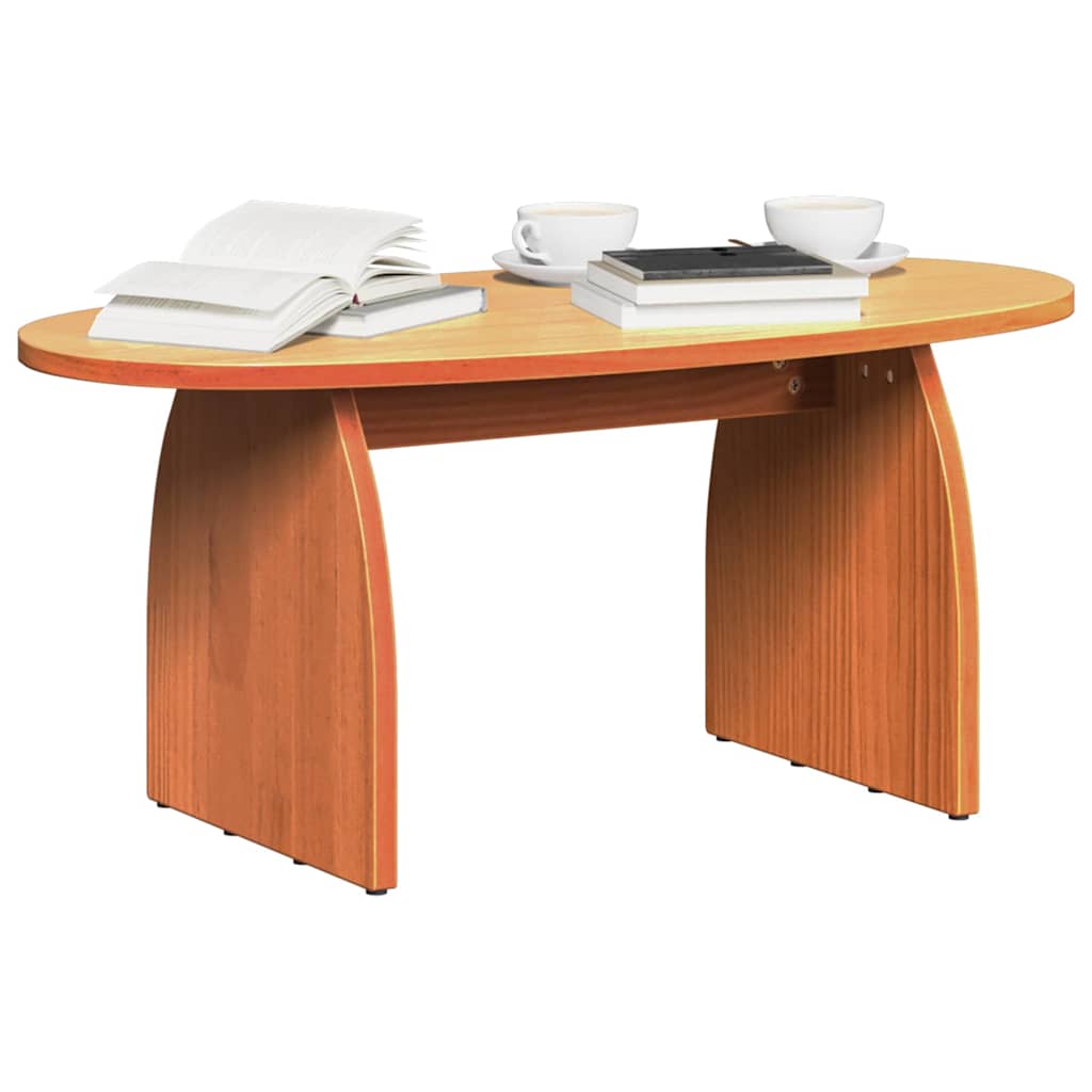 Salontafel Wasbruin 80 x 40 x 35 cm Massief grenenhout is nu te koop bij PeponiXL, paradijselijk wonen!