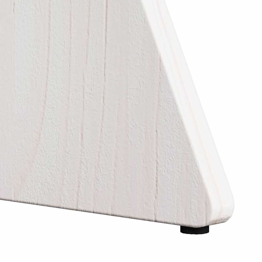 Salontafel 3 pcs Wit is nu te koop bij PeponiXL, paradijselijk wonen!