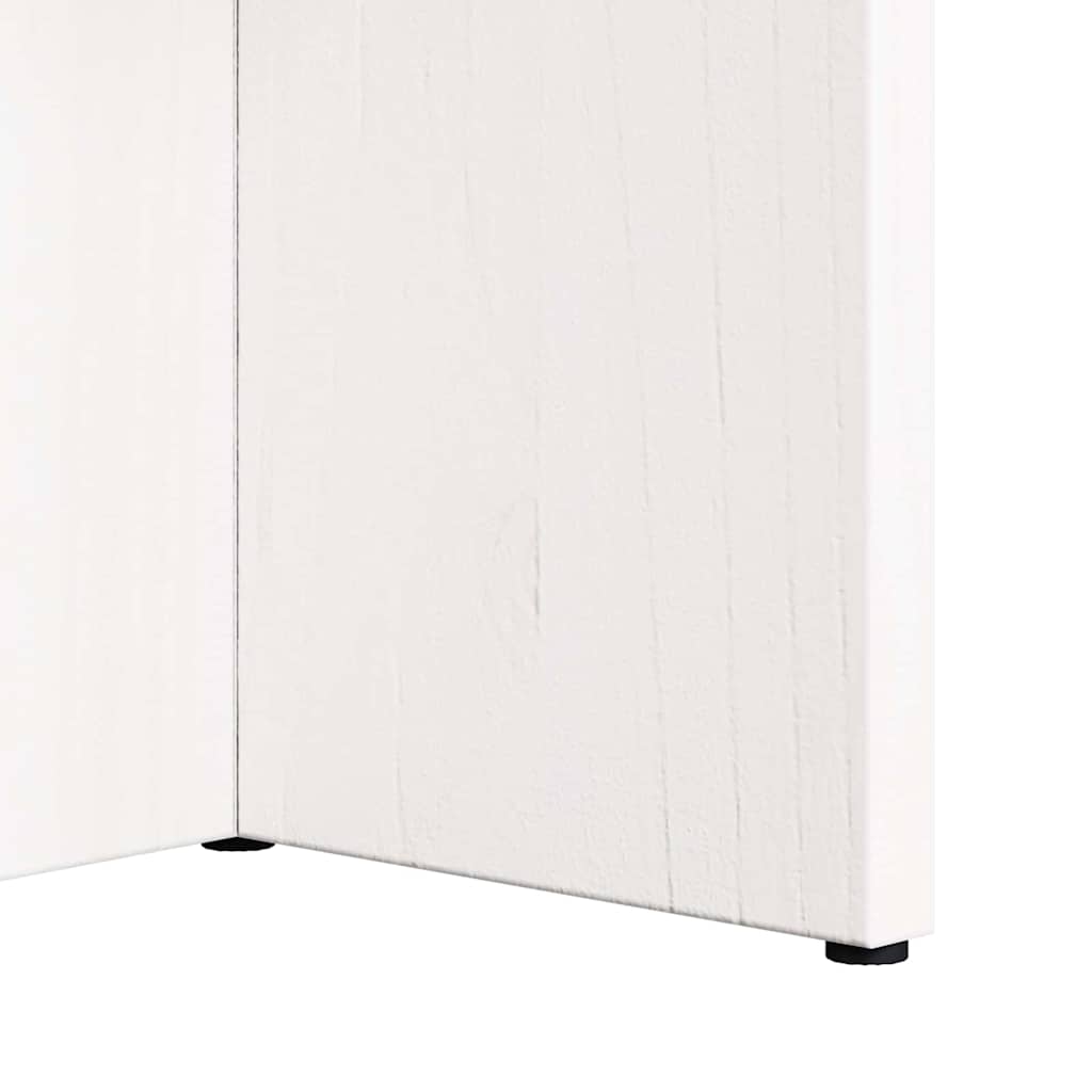 Salontafel Wit 80 x 39,5 x 35 cm Massief grenenhout is nu te koop bij PeponiXL, paradijselijk wonen!