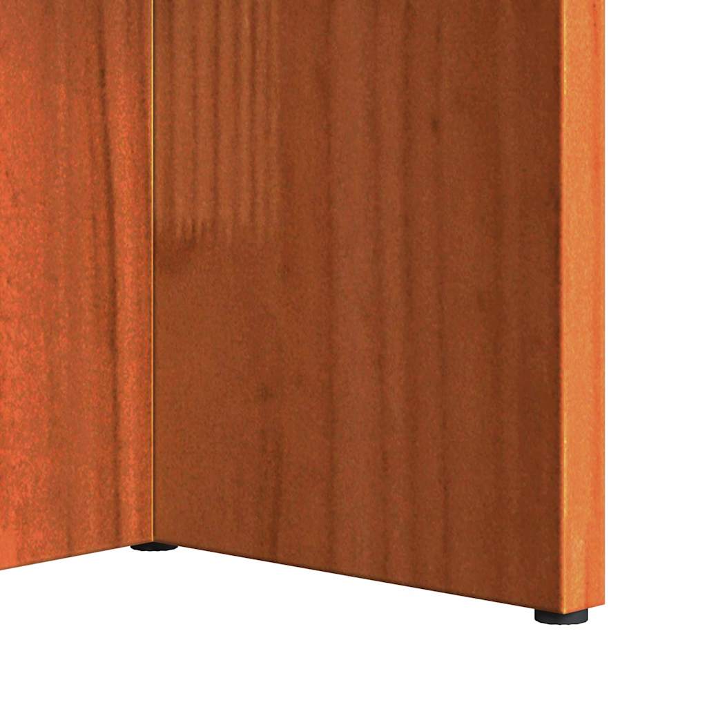 Salontafel Wasbruin 80 x 39,5 x 35 cm Massief grenenhout is nu te koop bij PeponiXL, paradijselijk wonen!