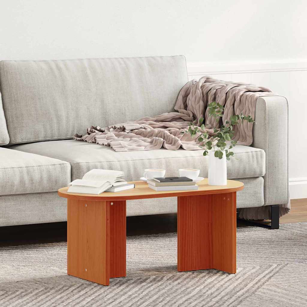 Salontafel Wasbruin 80 x 39,5 x 35 cm Massief grenenhout is nu te koop bij PeponiXL, paradijselijk wonen!