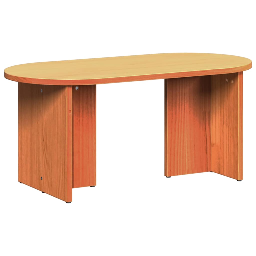 Salontafel Wasbruin 80 x 39,5 x 35 cm Massief grenenhout is nu te koop bij PeponiXL, paradijselijk wonen!