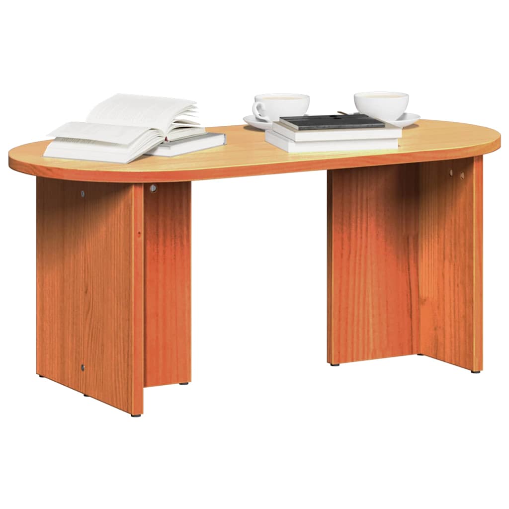Salontafel Wasbruin 80 x 39,5 x 35 cm Massief grenenhout is nu te koop bij PeponiXL, paradijselijk wonen!