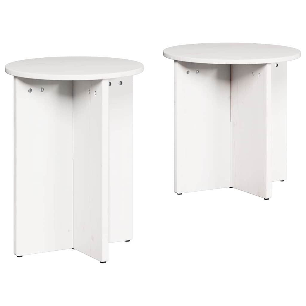 Salontafel 2 pcs Wit is nu te koop bij PeponiXL, paradijselijk wonen!