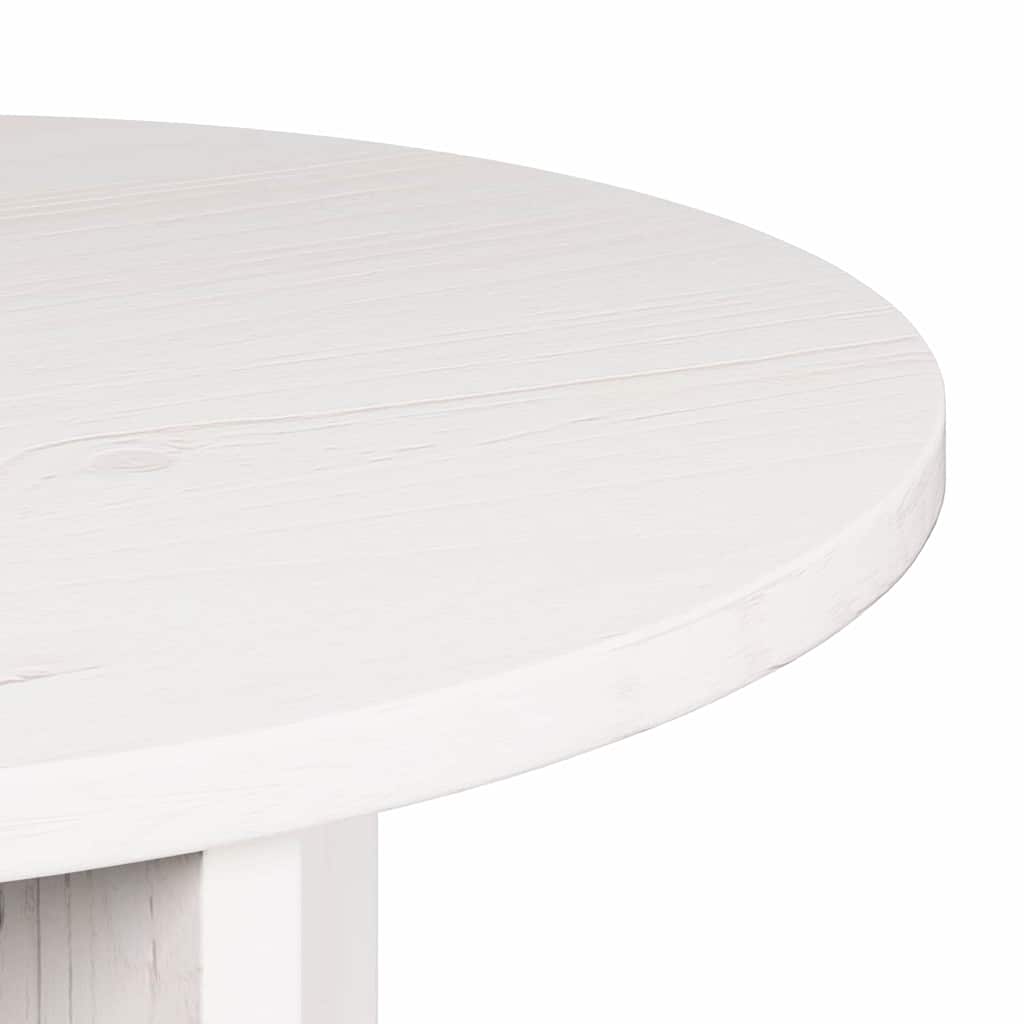 Salontafel 2 pcs Wit Massief grenenhout is nu te koop bij PeponiXL, paradijselijk wonen!