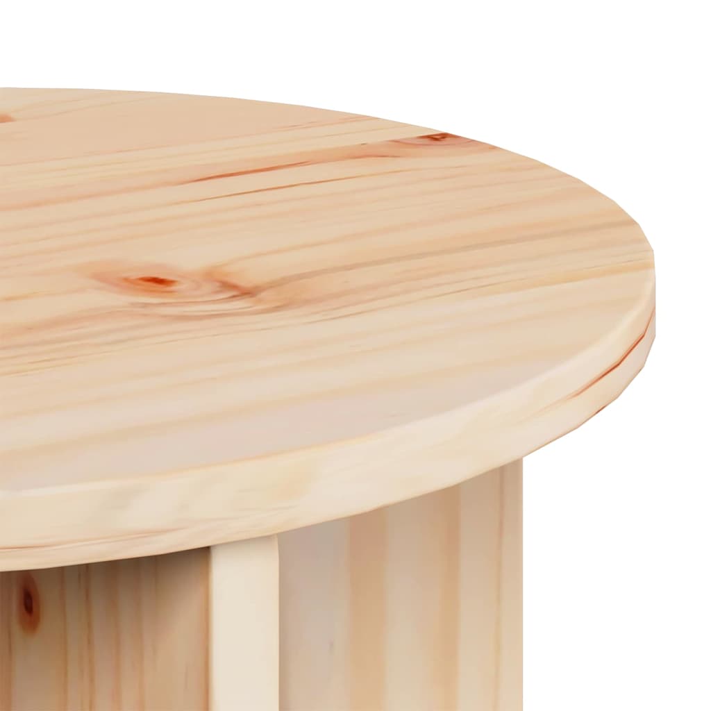 Salontafel 2 pcs Naturel Massief grenenhout is nu te koop bij PeponiXL, paradijselijk wonen!