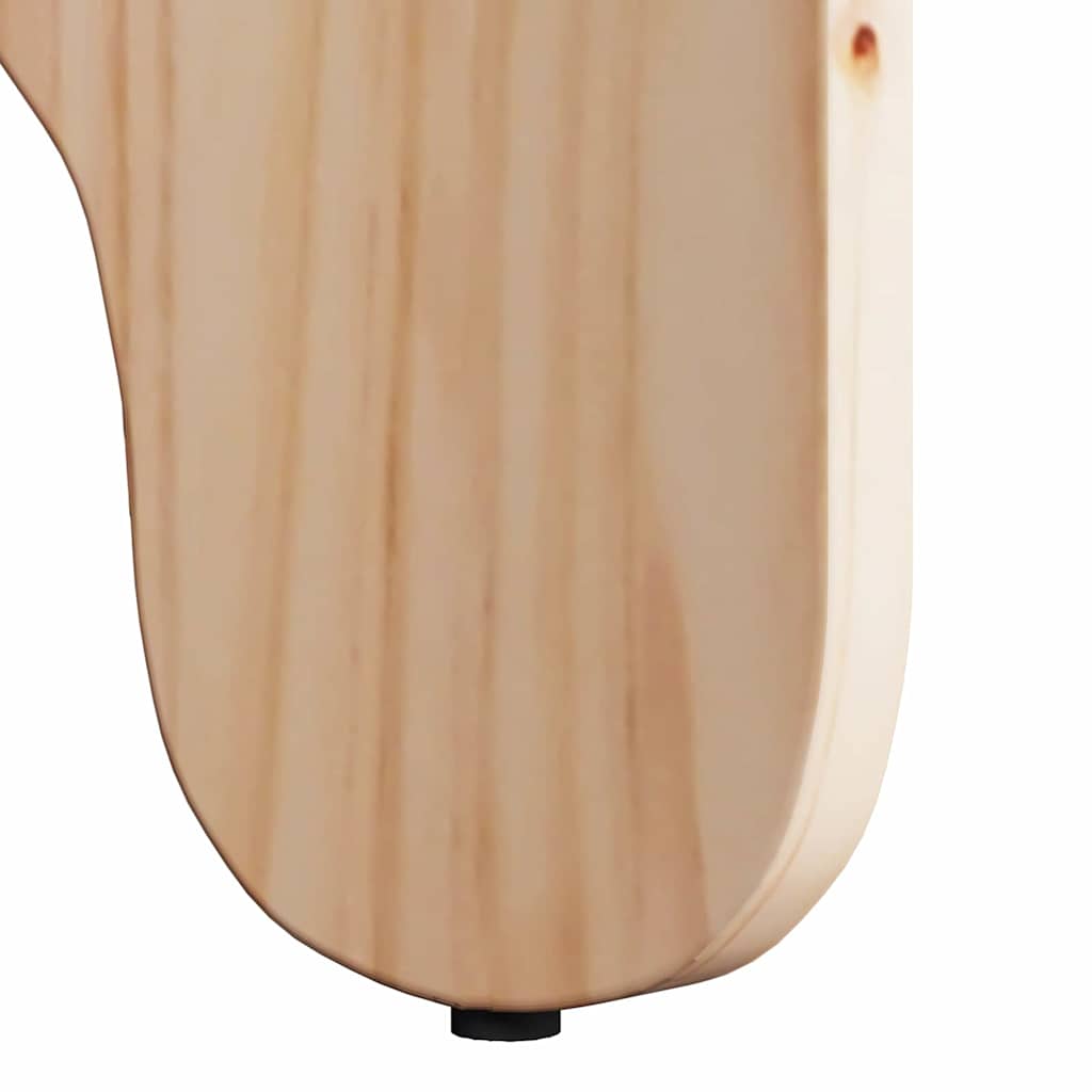 Salontafel 2 pcs Naturel Massief grenenhout is nu te koop bij PeponiXL, paradijselijk wonen!