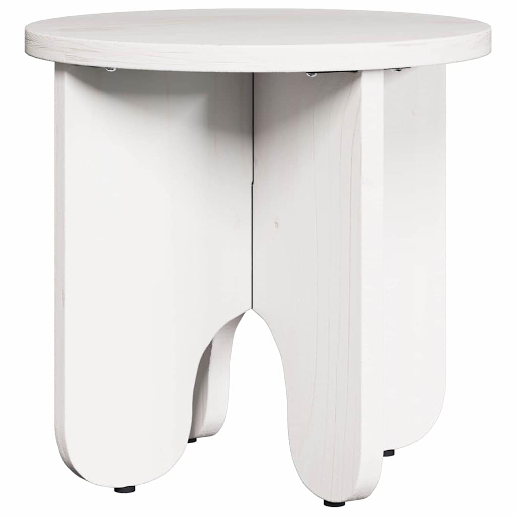 Salontafel 2 pcs Wit Massief grenenhout is nu te koop bij PeponiXL, paradijselijk wonen!