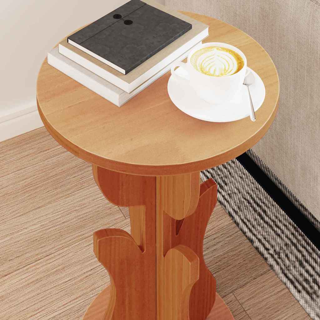 Salontafel Wasbruin 39,5 x 39,5 x 53,5 cm Massief grenenhout is nu te koop bij PeponiXL, paradijselijk wonen!