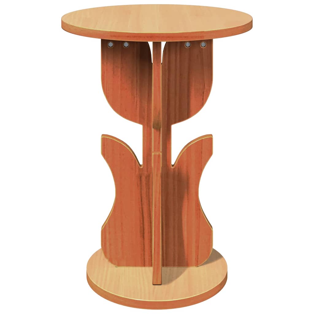 Salontafel Wasbruin 39,5 x 39,5 x 53,5 cm Massief grenenhout is nu te koop bij PeponiXL, paradijselijk wonen!