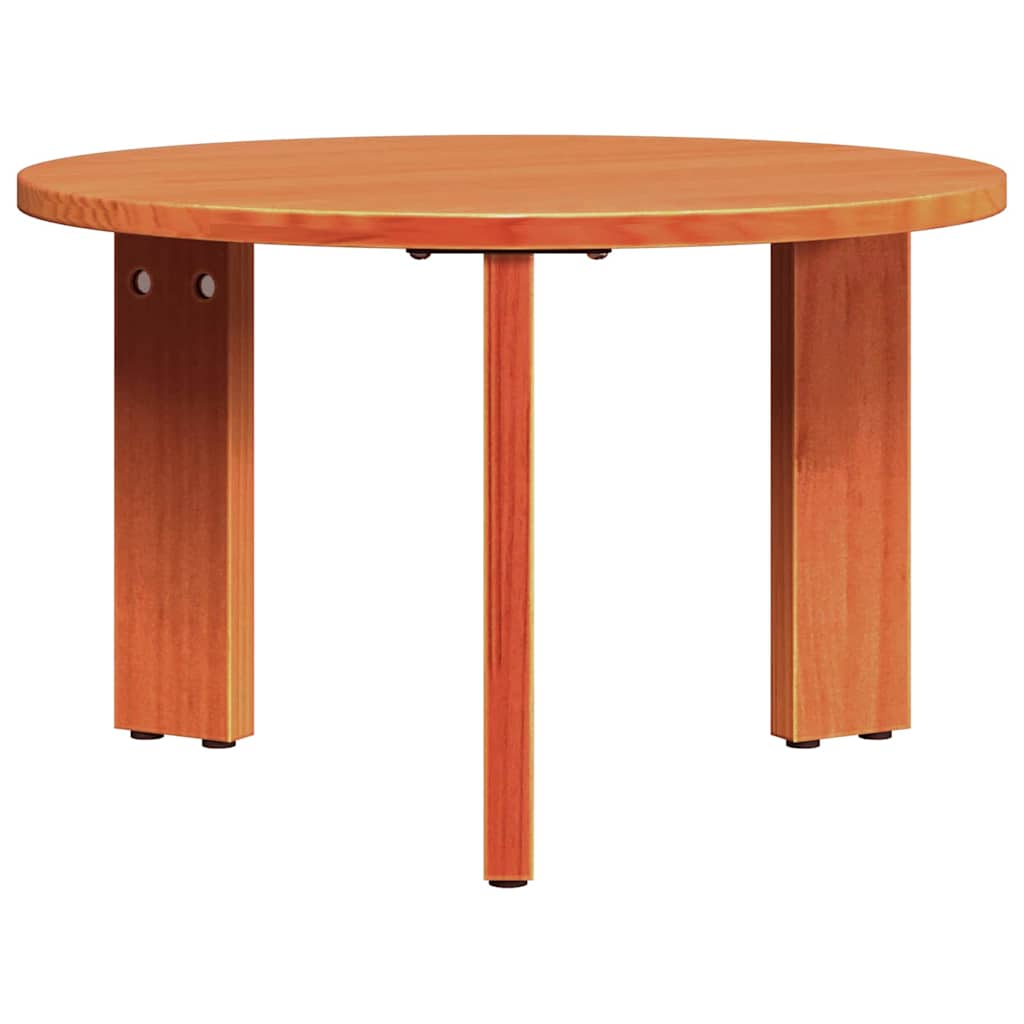 Salontafel 2 pcs Wasbruin Massief grenenhout is nu te koop bij PeponiXL, paradijselijk wonen!