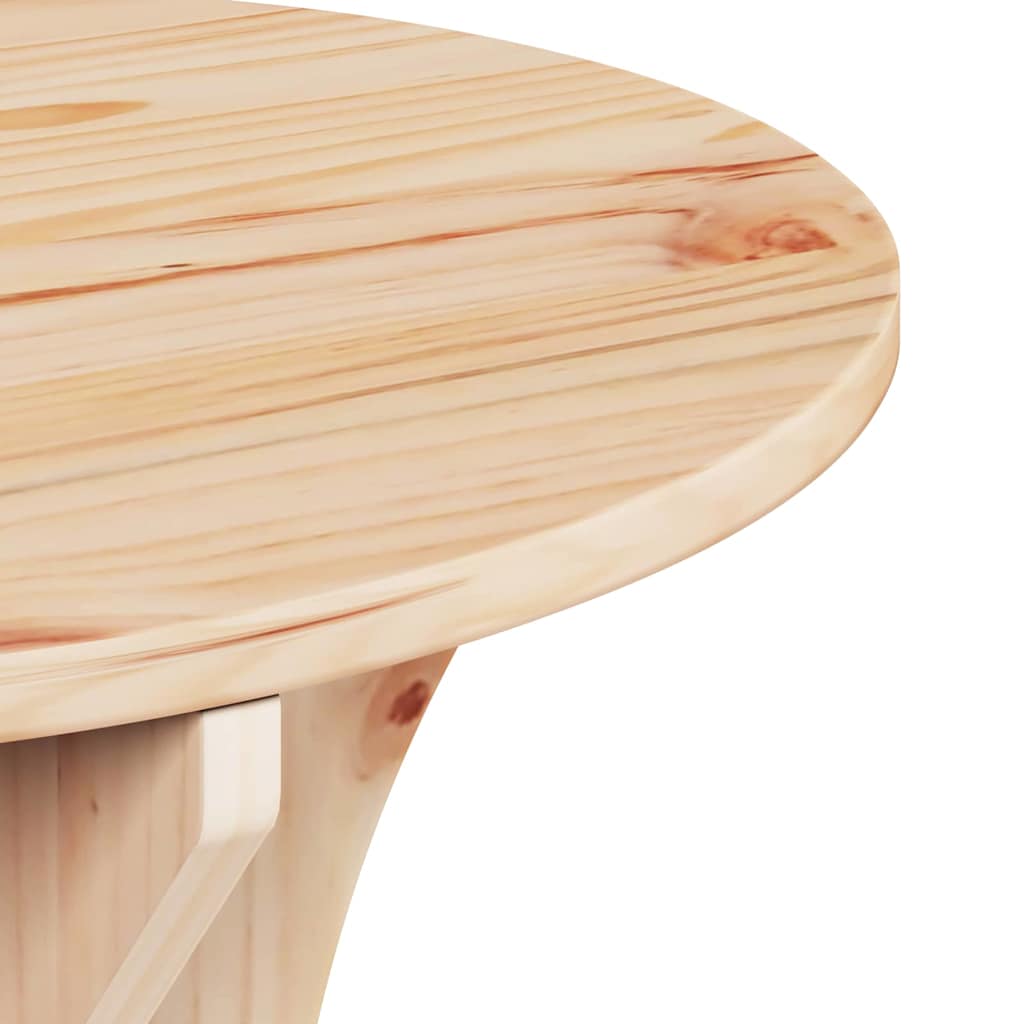 Salontafel 2 pcs Naturel Massief grenenhout is nu te koop bij PeponiXL, paradijselijk wonen!