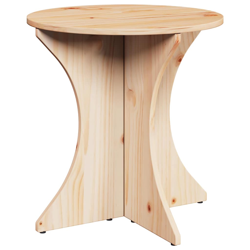 Salontafel 2 pcs Naturel Massief grenenhout is nu te koop bij PeponiXL, paradijselijk wonen!