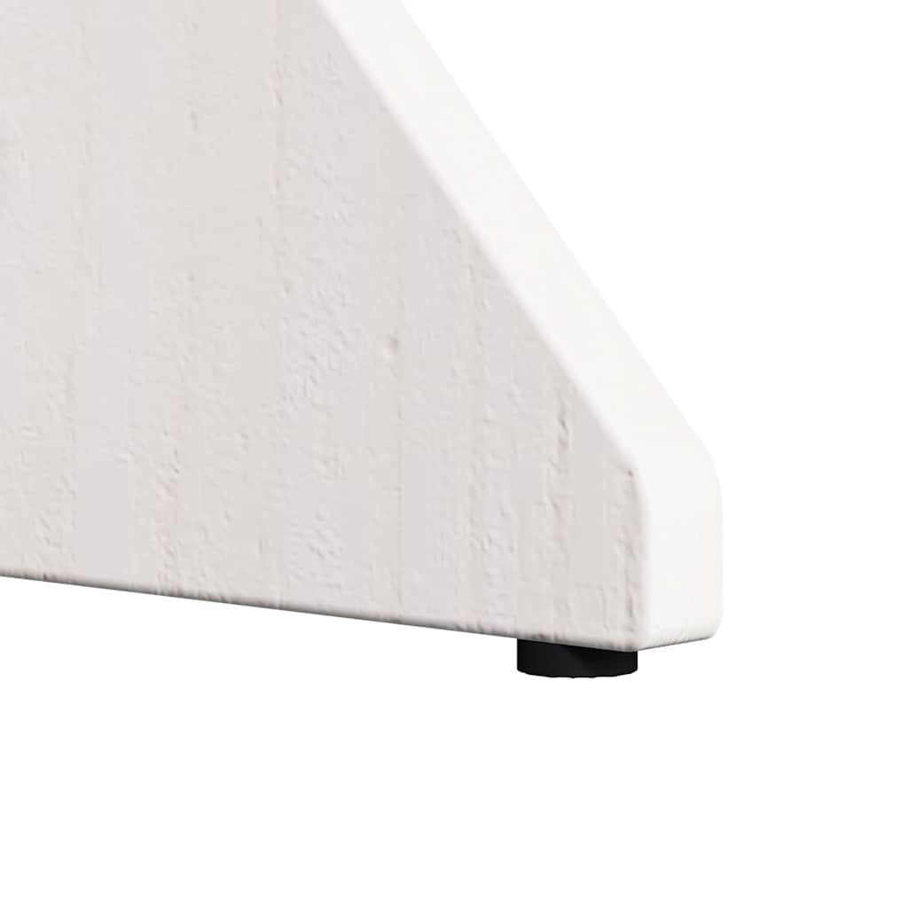 Salontafel 2 pcs Wit Massief grenenhout is nu te koop bij PeponiXL, paradijselijk wonen!