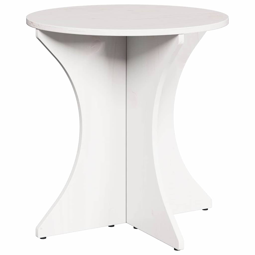 Salontafel 2 pcs Wit Massief grenenhout is nu te koop bij PeponiXL, paradijselijk wonen!