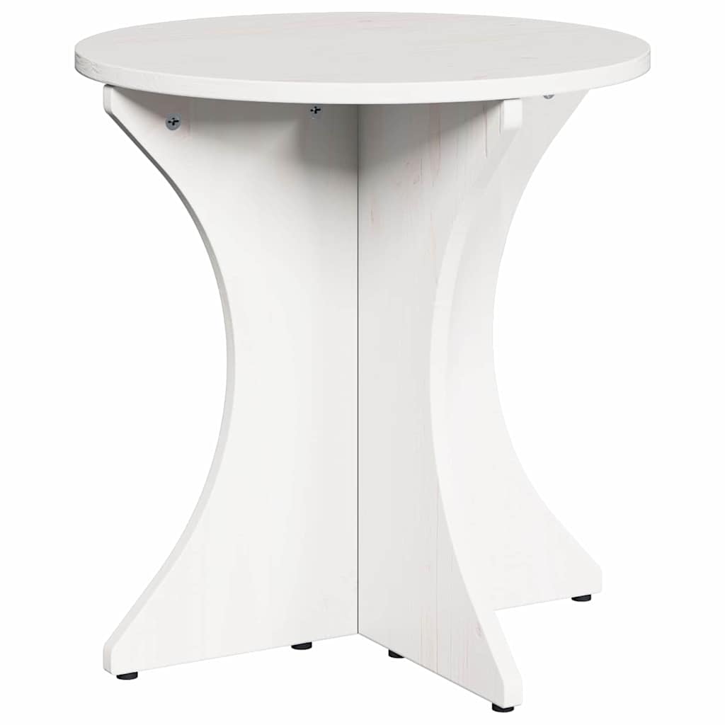 Salontafel 2 pcs Wit Massief grenenhout is nu te koop bij PeponiXL, paradijselijk wonen!