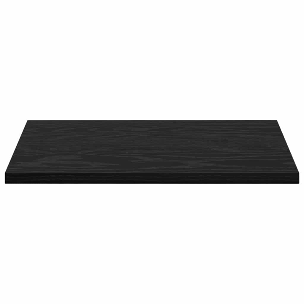 Boekenplank Bord 4 pcs Zwart 40 x 30 x 1,5 cm Bewerkt hout is nu te koop bij PeponiXL, paradijselijk wonen!
