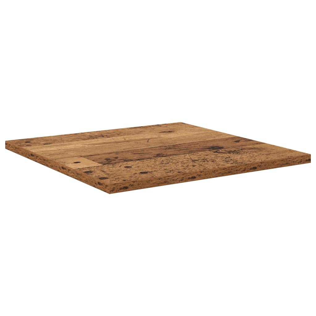 Boekenplank Bord 4 pcs Bruin 40 x 40 x 1,5 cm Bewerkt hout is nu te koop bij PeponiXL, paradijselijk wonen!