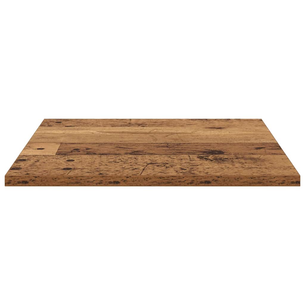 Boekenplank Bord 4 pcs Bruin 40 x 40 x 1,5 cm Bewerkt hout is nu te koop bij PeponiXL, paradijselijk wonen!