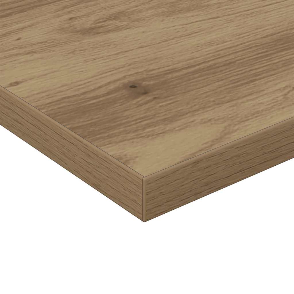Boekenplank Bord 4 pcs Bruin 40 x 40 x 1,5 cm Bewerkt hout is nu te koop bij PeponiXL, paradijselijk wonen!