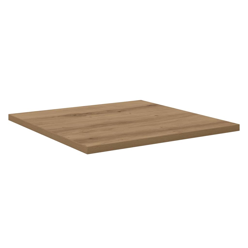 Boekenplank Bord 4 pcs Bruin 40 x 40 x 1,5 cm Bewerkt hout is nu te koop bij PeponiXL, paradijselijk wonen!