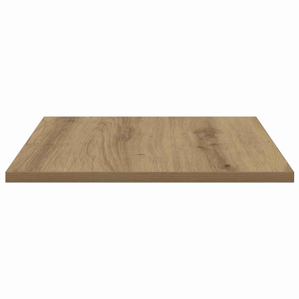 Boekenplank Bord 4 pcs Bruin 40 x 40 x 1,5 cm Bewerkt hout is nu te koop bij PeponiXL, paradijselijk wonen!