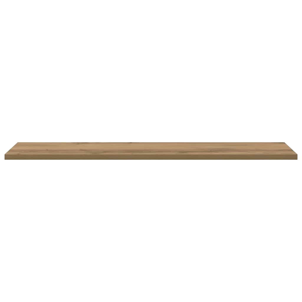 Boekenplank Bord 4 pcs Bruin 80 x 20 x 1,5 cm Bewerkt hout is nu te koop bij PeponiXL, paradijselijk wonen!