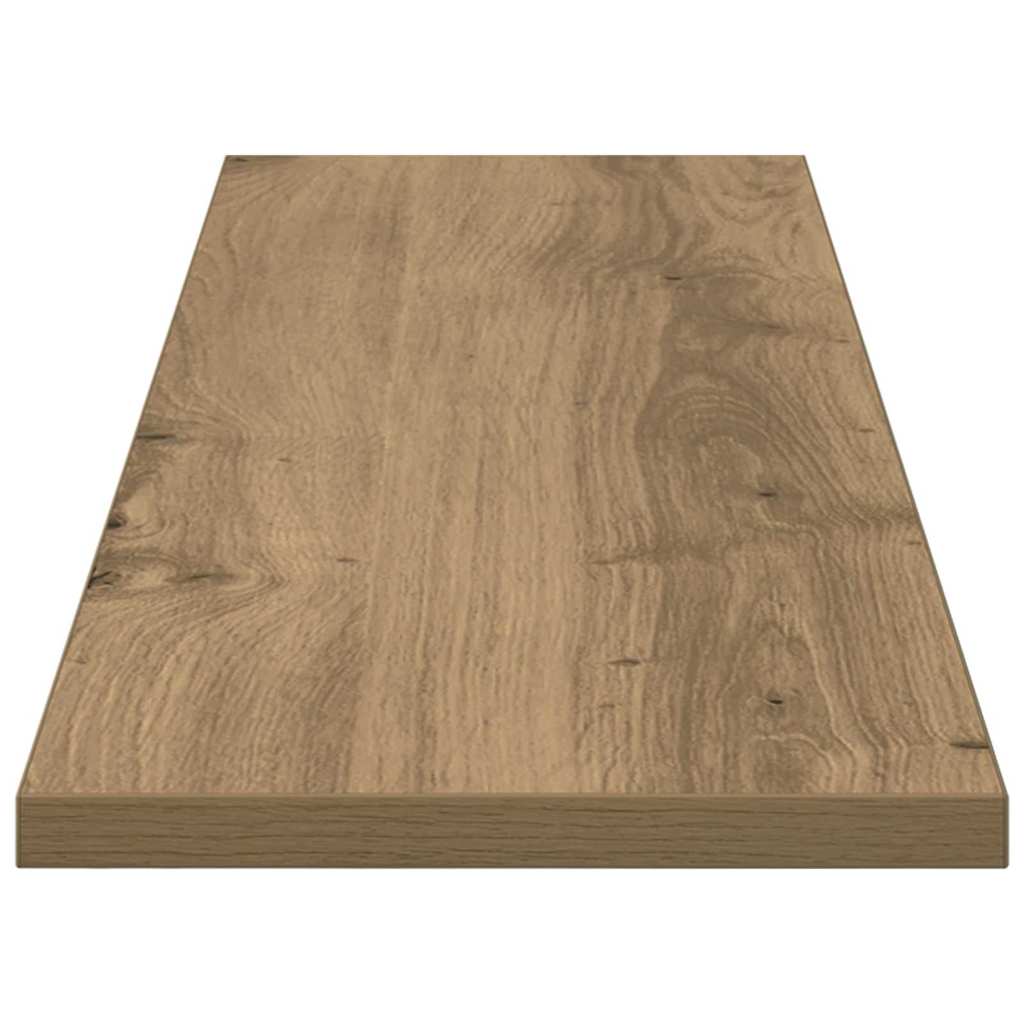 Boekenplank Bord 4 pcs Bruin 80 x 20 x 1,5 cm Bewerkt hout is nu te koop bij PeponiXL, paradijselijk wonen!