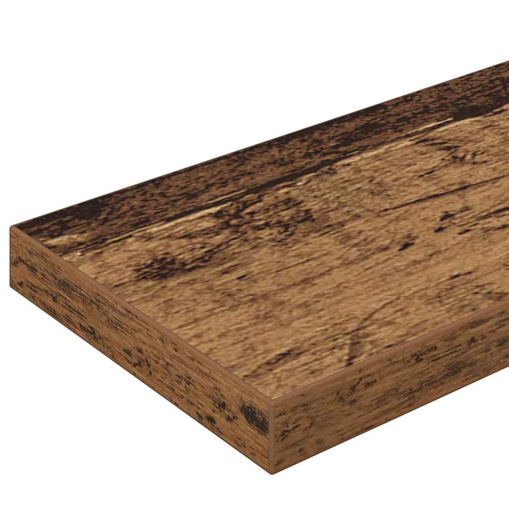 Boekenplank Bord 4 pcs Bruin 100 x 10 x 1,5 cm Bewerkt hout is nu te koop bij PeponiXL, paradijselijk wonen!