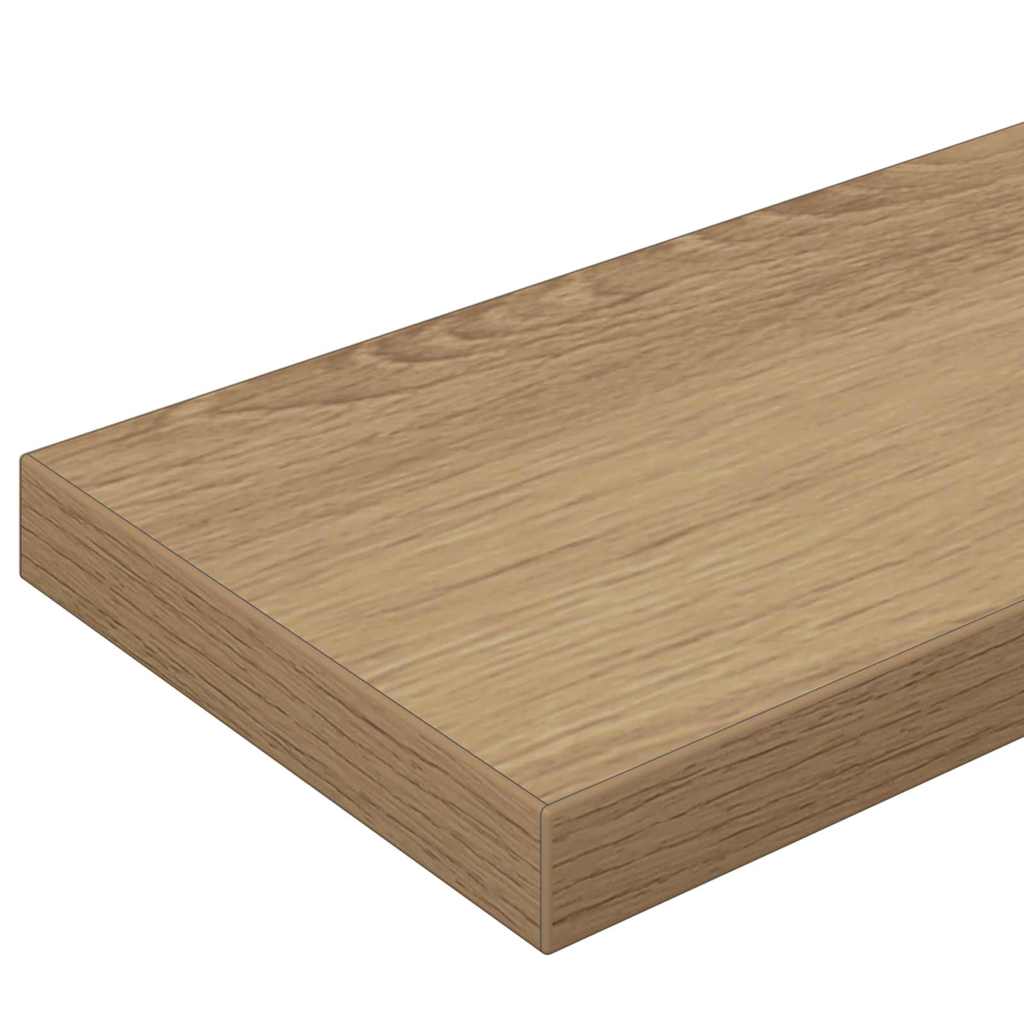 Boekenplank Bord 4 pcs Bruin 100 x 10 x 1,5 cm Bewerkt hout is nu te koop bij PeponiXL, paradijselijk wonen!
