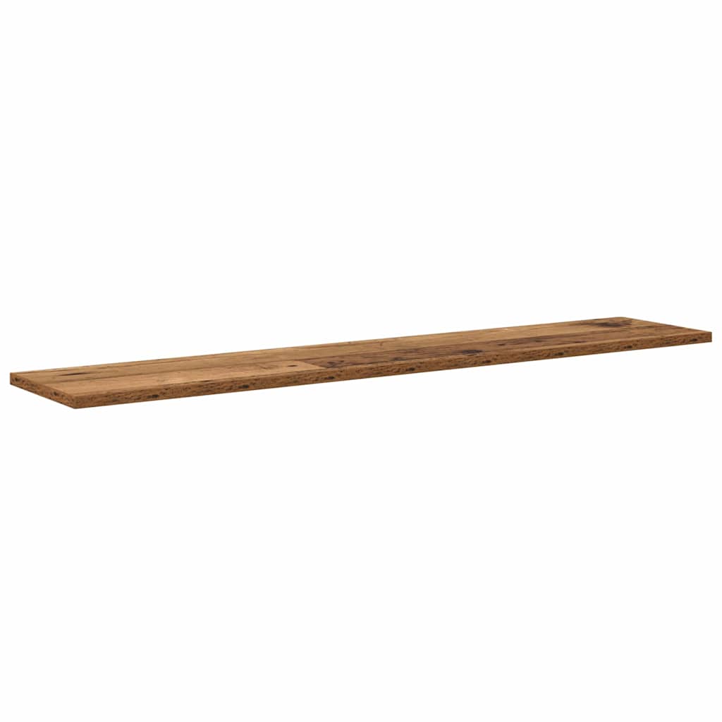 Boekenplank Bord 4 pcs Bruin 100 x 20 x 1,5 cm Bewerkt hout is nu te koop bij PeponiXL, paradijselijk wonen!