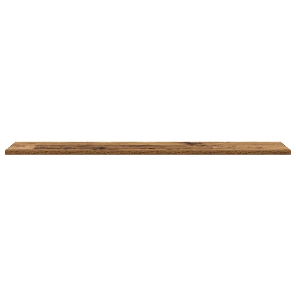 Boekenplank Bord 4 pcs Bruin 100 x 20 x 1,5 cm Bewerkt hout is nu te koop bij PeponiXL, paradijselijk wonen!
