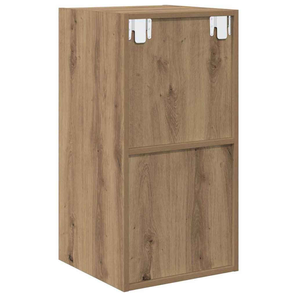 Tv-meubelset Artisan Eiken 37 x 37 x 72 cm Bewerkt hout is nu te koop bij PeponiXL, paradijselijk wonen!