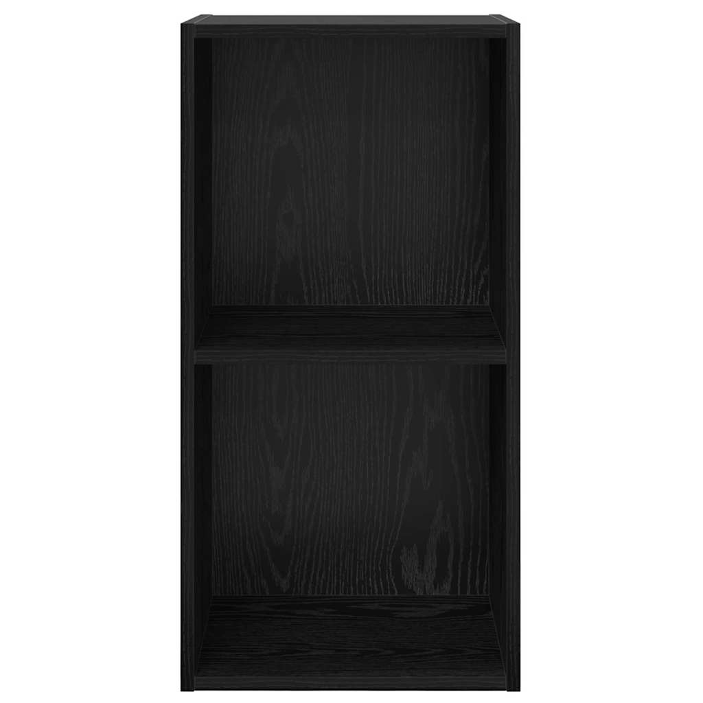 Tv-meubelset Zwart Eiken 37 x 37 x 72 cm Bewerkt hout is nu te koop bij PeponiXL, paradijselijk wonen!