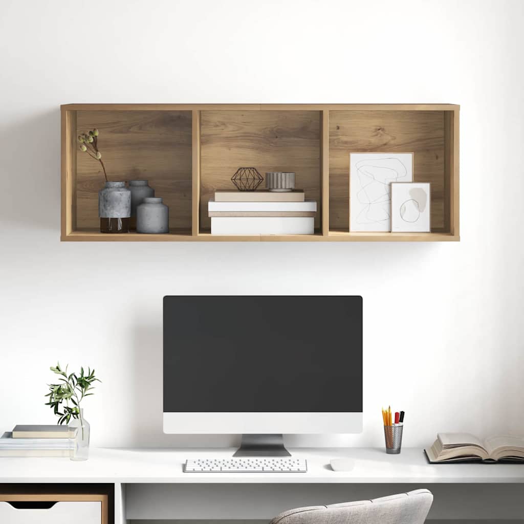 Tv-meubelset Artisan Eiken 37 x 37 x 107 cm Bewerkt hout is nu te koop bij PeponiXL, paradijselijk wonen!