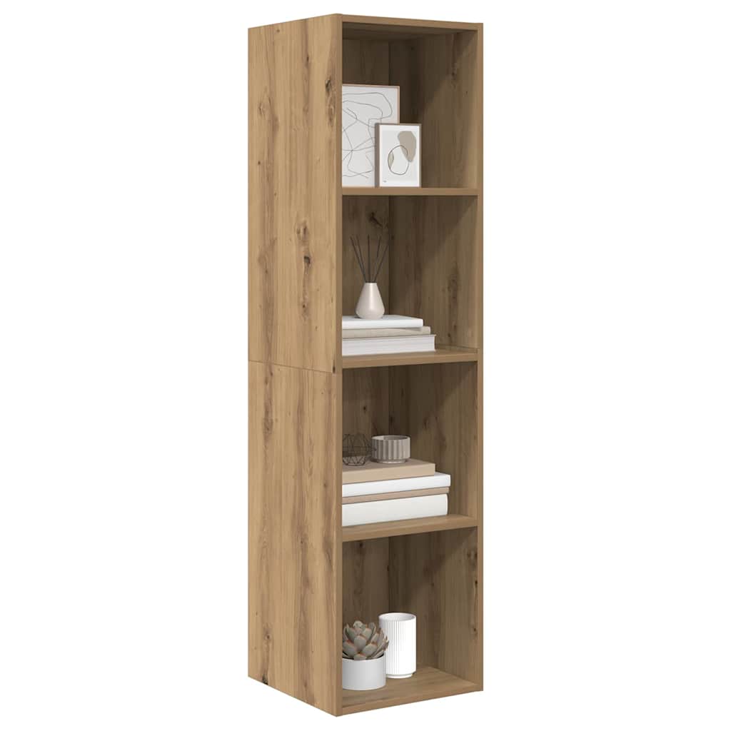 Tv-meubelset Artisan Eiken 37 x 37 x 142,5 cm Bewerkt hout is nu te koop bij PeponiXL, paradijselijk wonen!