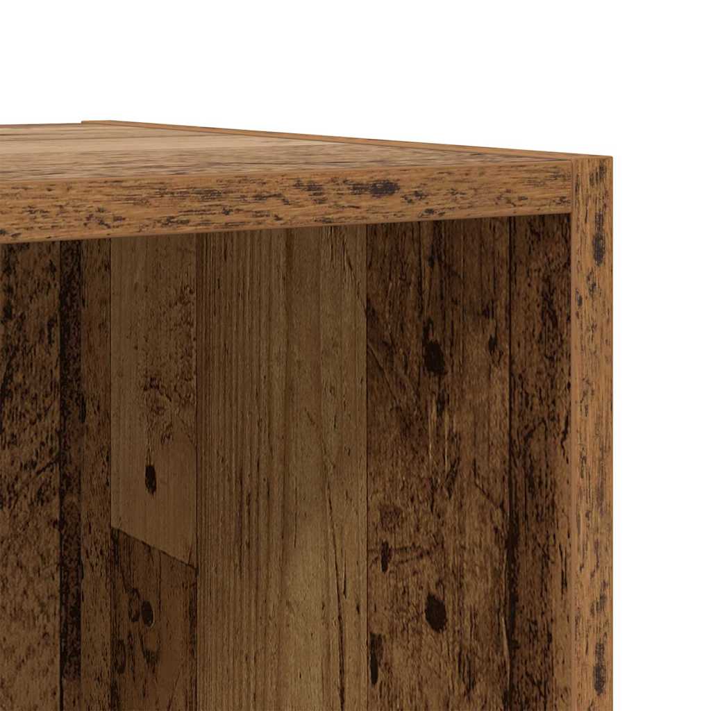 Tv-meubelset 4 pcs Oud Hout 37 x 35 x 37,5 cm Bewerkt hout is nu te koop bij PeponiXL, paradijselijk wonen!