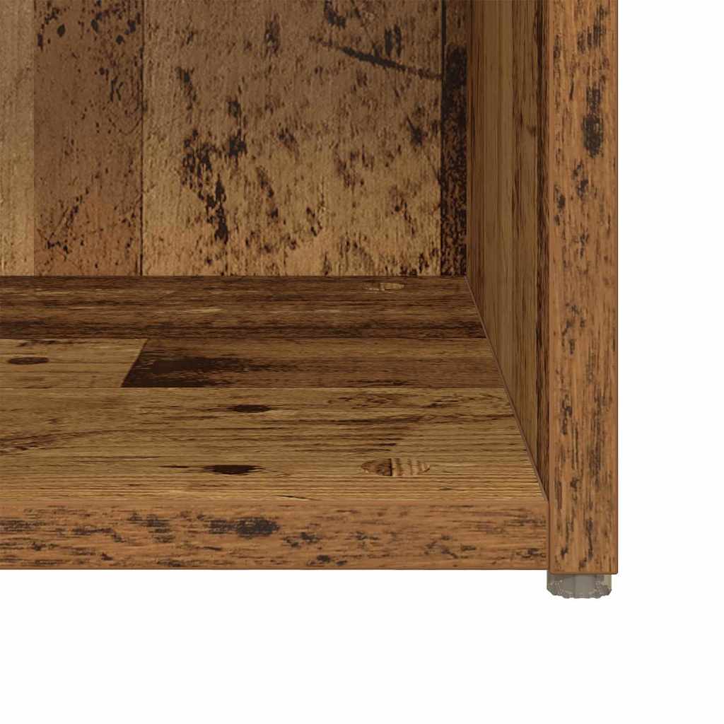 Tv-meubelset 4 pcs Oud Hout 37 x 35 x 37,5 cm Bewerkt hout is nu te koop bij PeponiXL, paradijselijk wonen!