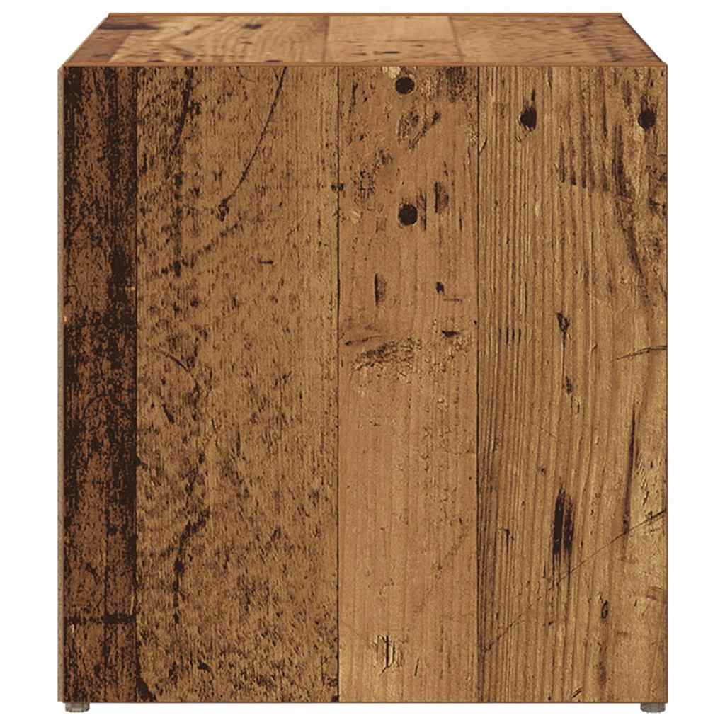 Tv-meubelset 4 pcs Oud Hout 37 x 35 x 37,5 cm Bewerkt hout is nu te koop bij PeponiXL, paradijselijk wonen!