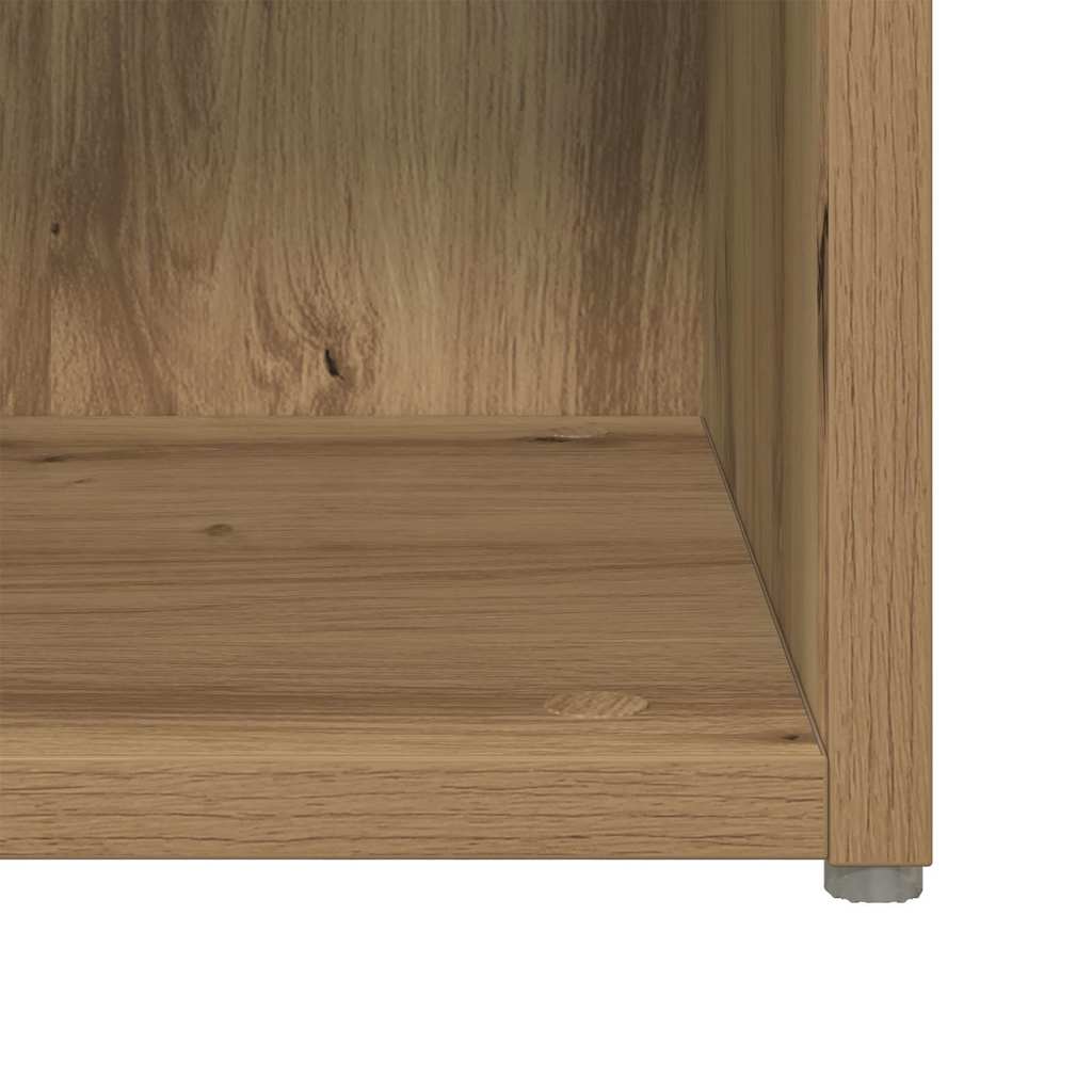 Tv-meubelset 2 pcs Artisan Eiken 37 x 35 x 37,5 cm Bewerkt hout is nu te koop bij PeponiXL, paradijselijk wonen!