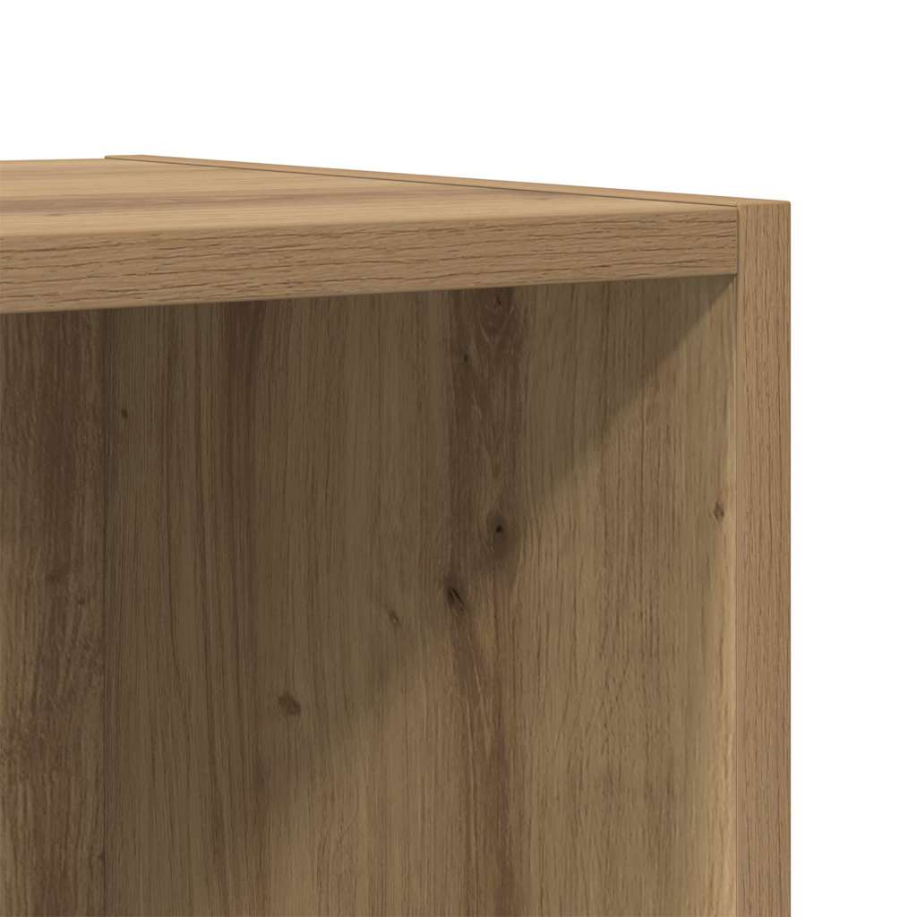 Tv-meubelset 4 pcs Artisan Eiken 37 x 35 x 37,5 cm Bewerkt hout is nu te koop bij PeponiXL, paradijselijk wonen!