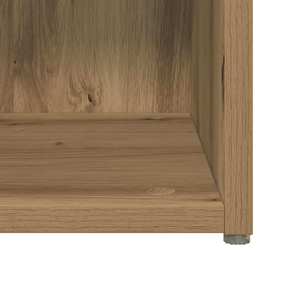 Tv-meubelset 4 pcs Artisan Eiken 37 x 35 x 37,5 cm Bewerkt hout is nu te koop bij PeponiXL, paradijselijk wonen!