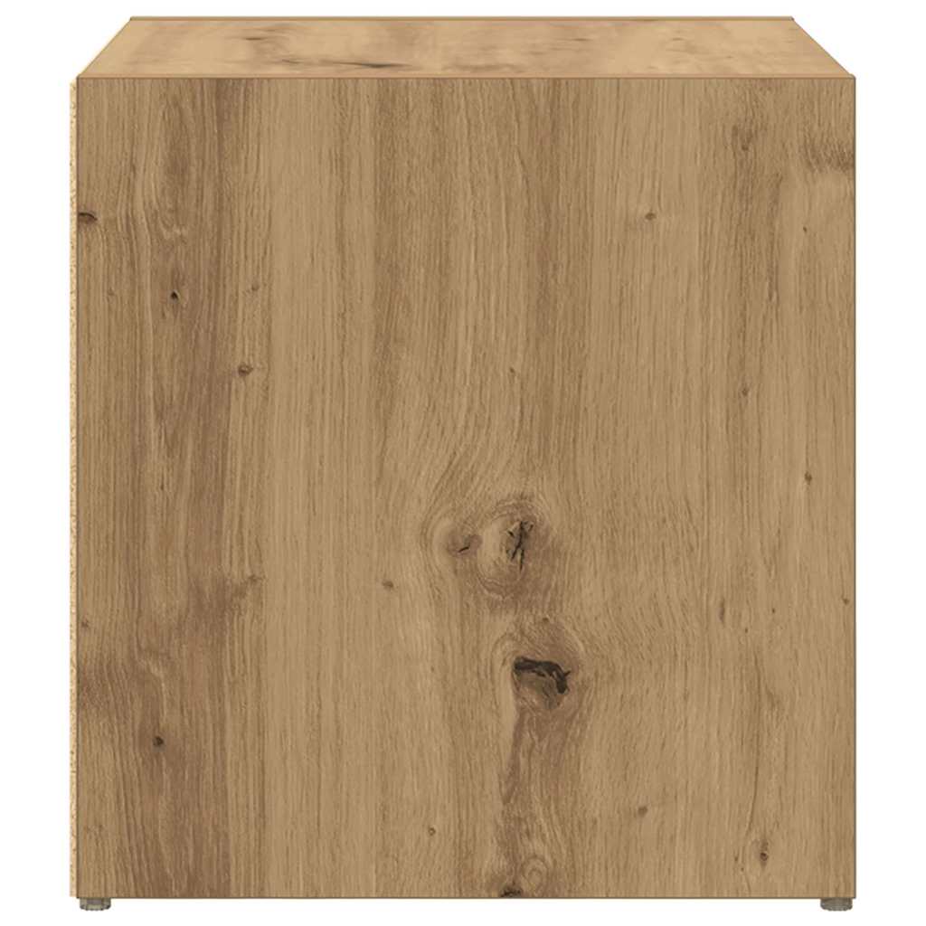 Tv-meubelset 4 pcs Artisan Eiken 37 x 35 x 37,5 cm Bewerkt hout is nu te koop bij PeponiXL, paradijselijk wonen!