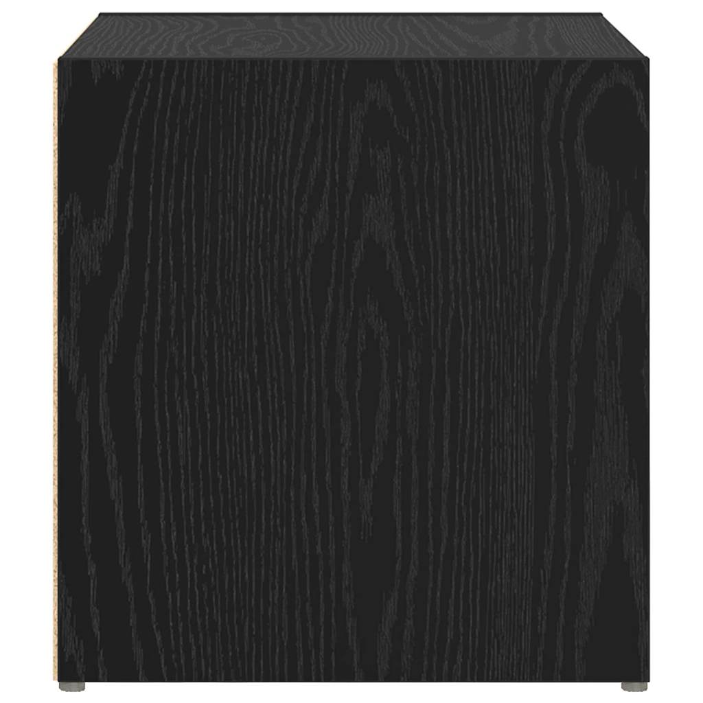 Tv-meubelset 2 pcs Zwart 37 x 35 x 37,5 cm Bewerkt hout is nu te koop bij PeponiXL, paradijselijk wonen!