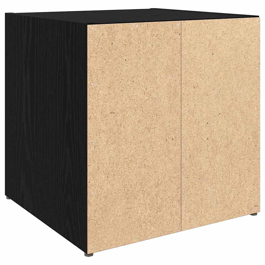 Tv-meubelset 4 pcs Zwart 37 x 35 x 37,5 cm Bewerkt hout is nu te koop bij PeponiXL, paradijselijk wonen!