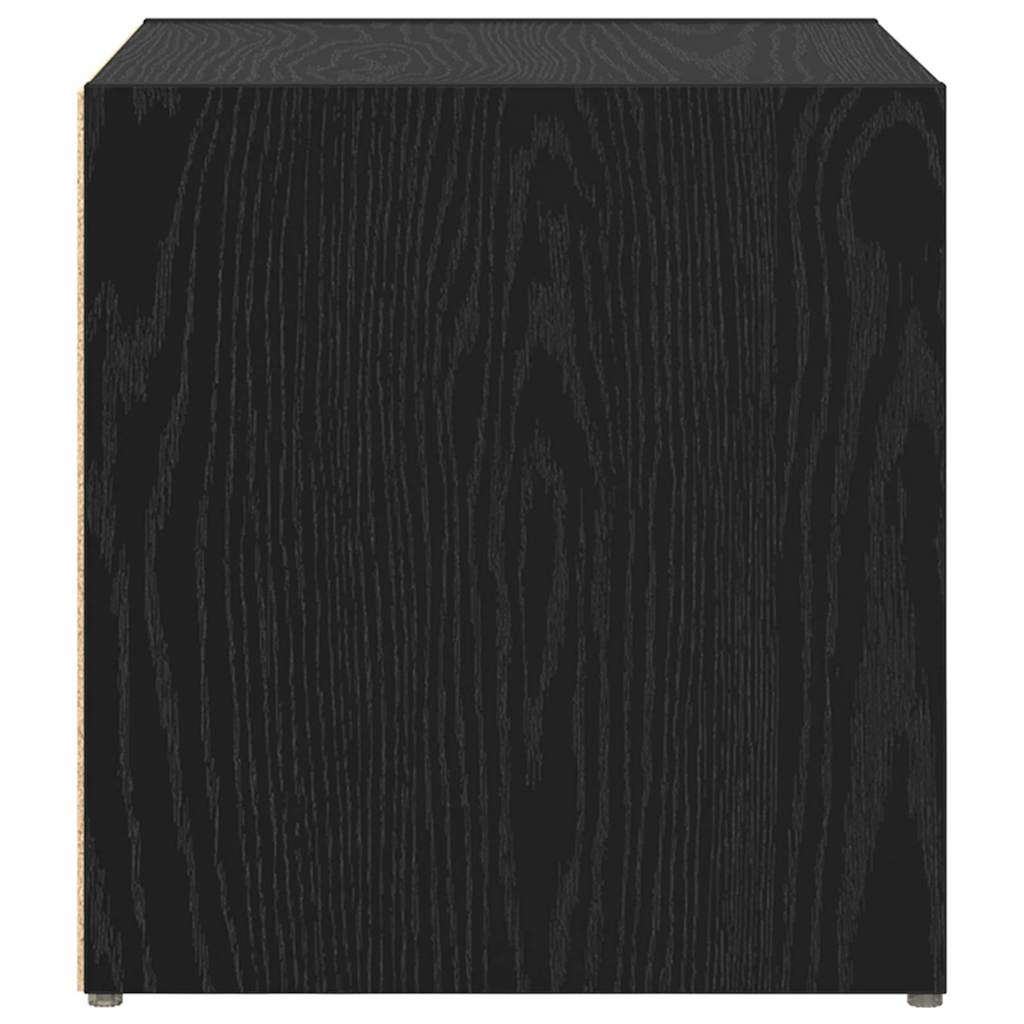 Tv-meubelset 4 pcs Zwart 37 x 35 x 37,5 cm Bewerkt hout is nu te koop bij PeponiXL, paradijselijk wonen!
