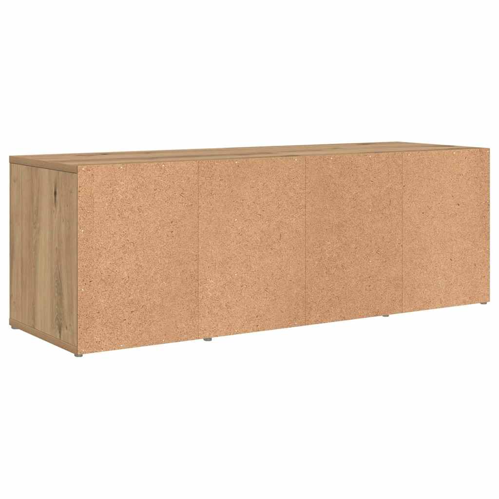 Tv-meubelset Wandgemonteerd Bruin 72 x 35 x 37 cm Bewerkt hout is nu te koop bij PeponiXL, paradijselijk wonen!